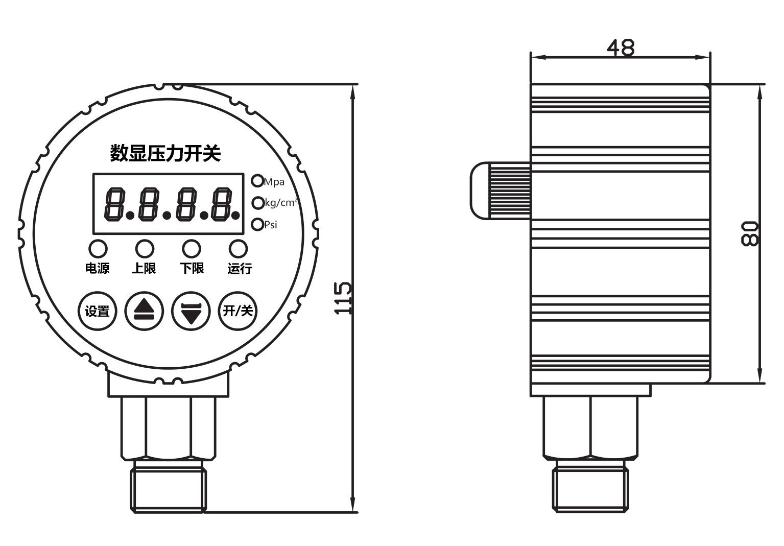 YL-813尺寸圖